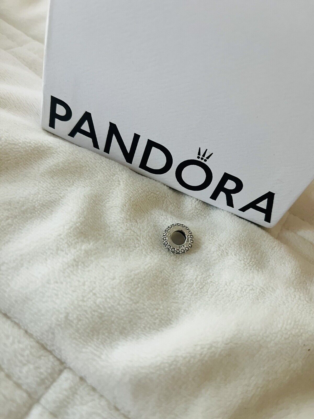 Charm Separador De Prata Brilho Brilhante