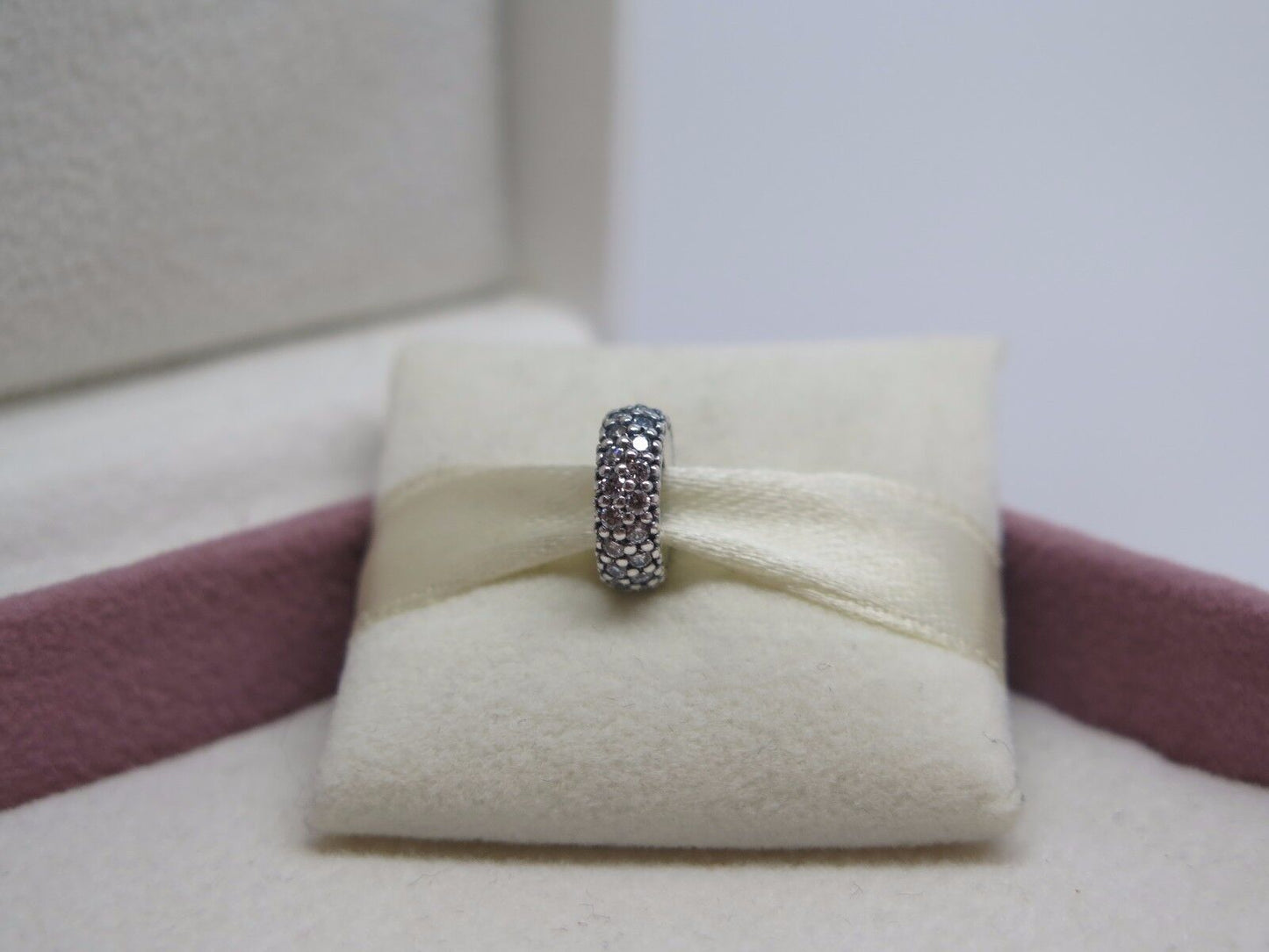 Charm Separador De Prata Brilho Brilhante