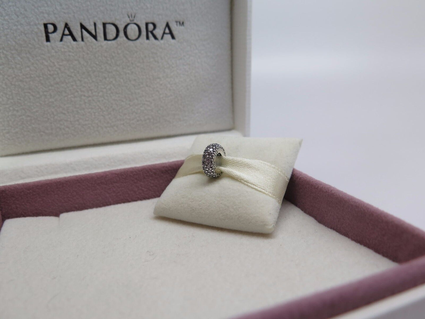 Charm Separador De Prata Brilho Brilhante